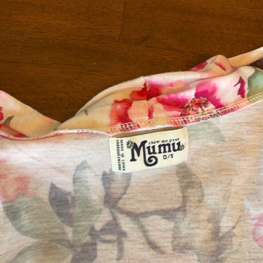 Flower robe.